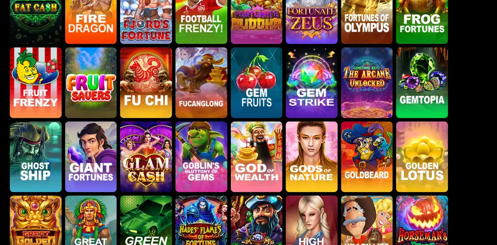 Search favourite slot games